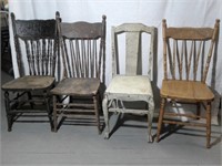4 chaises antique chairs