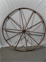 Roue de bois antique wooden wheel