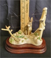1989 Lowell Davis "Peter And The Wren" Figurine