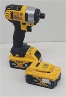 Dewalt 20V Lithium Batteries & Screwdriver Drill