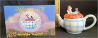 1998 Wizard of Oz Tea Pot Dorothy Toto