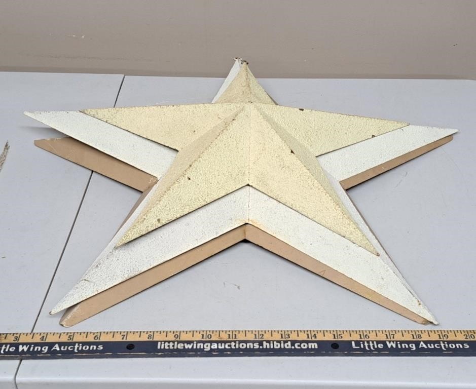 Outdoor Metal Stars x3