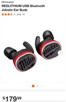 Milwaukee REDLITHIUM USB Bluetooth Jobsite Ear