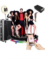 HARZHI 360 Photo Booth with Flight Case 100CM