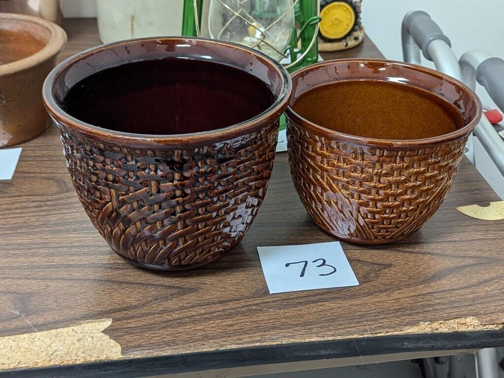 Royal Haeger Pottery Planters