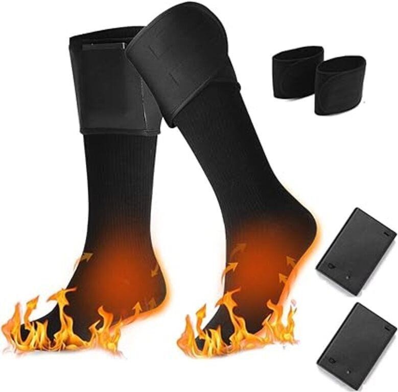 (U) Heated Socks, Electric Heated Socks for Men Wo