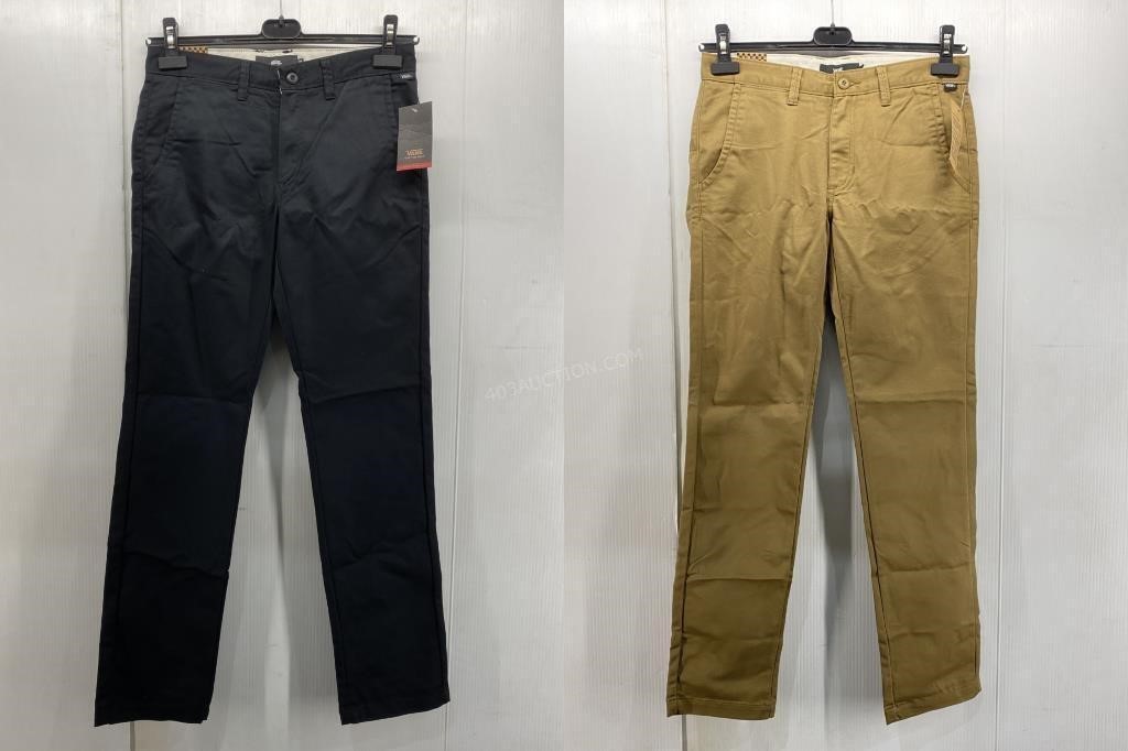 Sz 29 Lot of 2 Men's Vans Pants - NWT $120