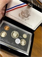 1992 U.S. PREMIER SILVER PROOF COIN SET