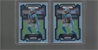 Lot of 2 Jahmyr Gibbs Silver Prizm Rookie Cards