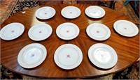 11 Royal Swirl 10" Dinner Plates