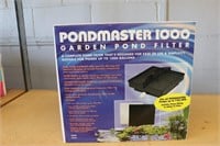 Pondmaster 1000 Garden Pond Filter $60 Retail