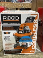 Ridgid Cordless 9 Gallon Wet Dry Vac Missing Wet