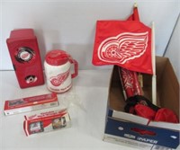 Detroit Red Wings collectibles includes car