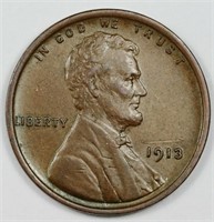 1913 Lincoln Wheat Cent Better Date