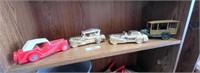 4 Collectible Avon Cars