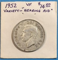 1952 50 Cents Silver