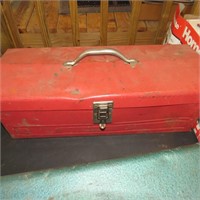 Red Tool Box with contents