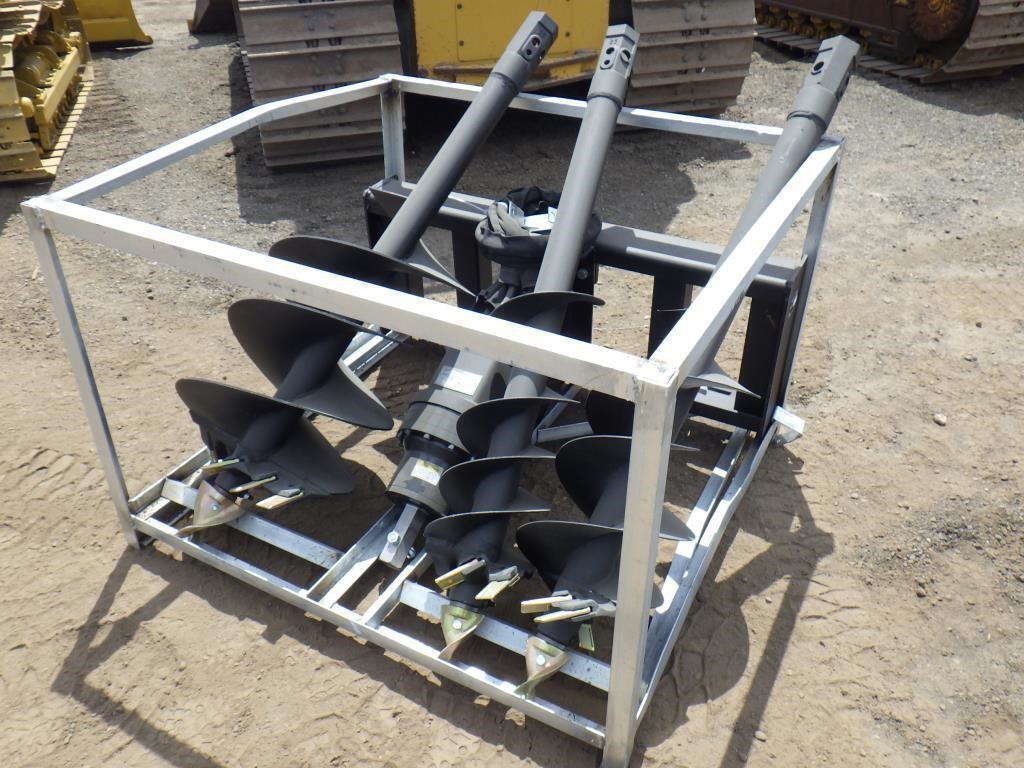 Unused Skid Steer Auger W/ Bits