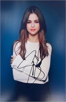 Autograph COA Selena Gomez Photo