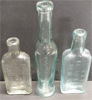 3 Vintage Bottles incl RRR Radway & Co