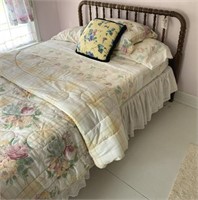 Antique Wooden Full Bed