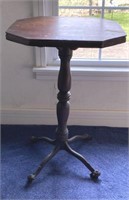 Antique Table On Casters