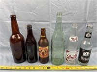 National (Saginaw) Beer Bottle, American Brew C