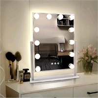 WEILY Hollywood Makeup Mirror with 3 Color Light &
