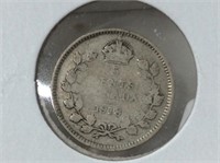 1918 5 Cents Can Vg