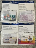 Brother Scan N Cut DX Activation Cards 4 count