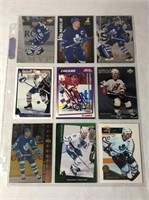 8 Doug Gilmour Hockey Cards With 1 Autographed