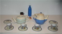 20 piece art pottery and Japanese ware group