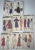 GROUP OF VINTAGE SEWING PATTERNS - BUTTERICK