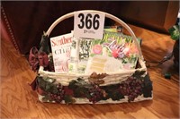 Basket With Magazines (Rm 8)