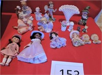 Ceramic Mini Doll Lot Madam Alexander