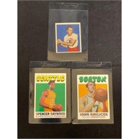 (3) Vintage Basketball Stars/rookies