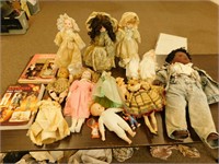 Collectable Dolls various sizes