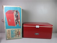Vintage 57qt THERMOS Steel Cooler w/ Box