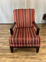 Ashley Striped Cushion Armchair