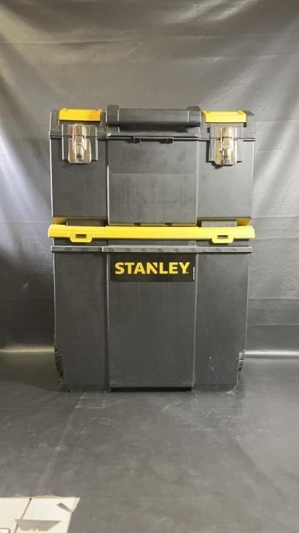 Stanley 3-in-1 rolling tool box organizer
