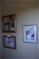 Three Framed Quilt Patterns