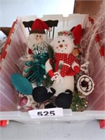 LOT CHRISTMAS DECOR ITEMS