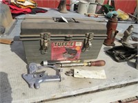 Truffle Plastic Tool Box and a Few Tools