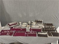 Incredible Lot of Silver Plate Serving Ware