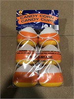 Candy corn candy cups x12