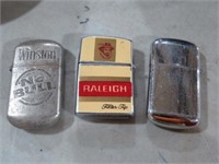 3 PC ADVERTISING LIGHTERS