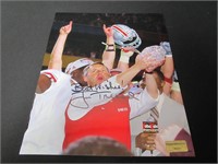 OHIO STATE JIM TRESSEL SIGNED 8X10 PHOTO COA