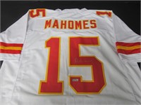 CHIEFS PATRICK MAHOMES SIGNED JERSEY HERITAGE