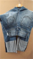 Size -8, womens blue ripped jeans