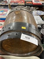 Wooden Keg on Stand